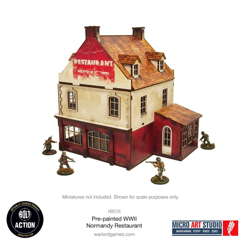 Normandy Restaurant (Pre - painted) - Gelände - Micro Art Studio - H00124