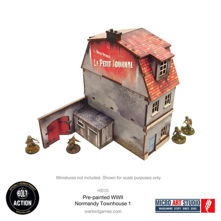 Normandy Townhouse 1 (Pre - painted) - Gelände - Micro Art Studio - H00125