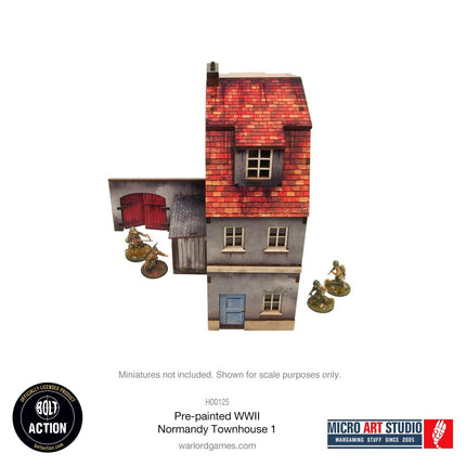 Normandy Townhouse 1 (Pre - painted) - Gelände - Micro Art Studio - H00125
