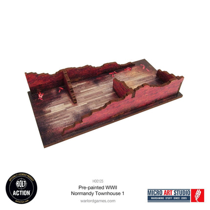 Normandy Townhouse 1 (Pre - painted) - Gelände - Micro Art Studio - H00125