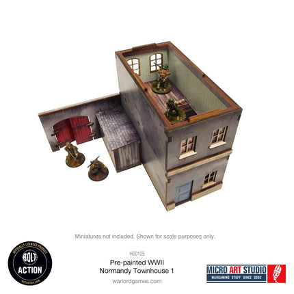 Normandy Townhouse 1 (Pre - painted) - Gelände - Micro Art Studio - H00125