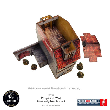 Normandy Townhouse 1 (Pre - painted) - Gelände - Micro Art Studio - H00125