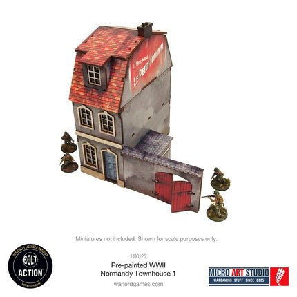 Normandy Townhouse 1 (Pre - painted) - Gelände - Micro Art Studio - H00125