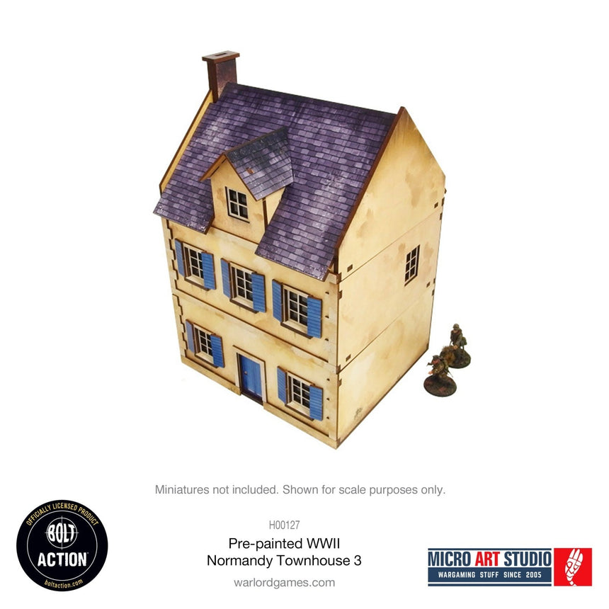 Normandy Townhouse 3 (Pre - painted) - Gelände - Micro Art Studio - H00127