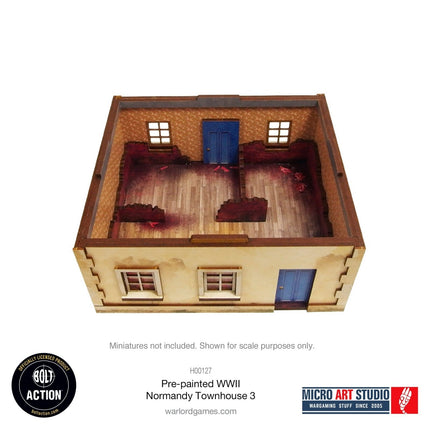 Normandy Townhouse 3 (Pre - painted) - Gelände - Micro Art Studio - H00127