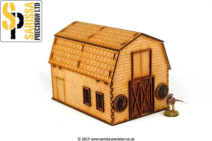 North American Barn - Gelände - Sarissa - M009