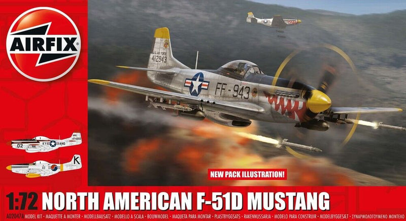 North American F-51D Mustang - Flugzeuge - Airfix - A02047A