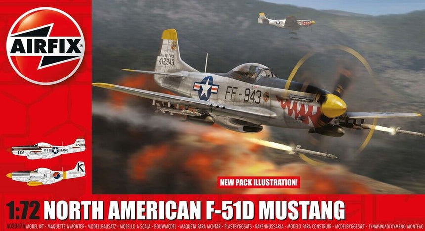 North American F-51D Mustang - Flugzeuge - Airfix - A02047A