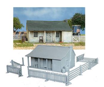 North American Farmhouse 1750 - 1900 - Gelände - Perry Miniatures - RPB1
