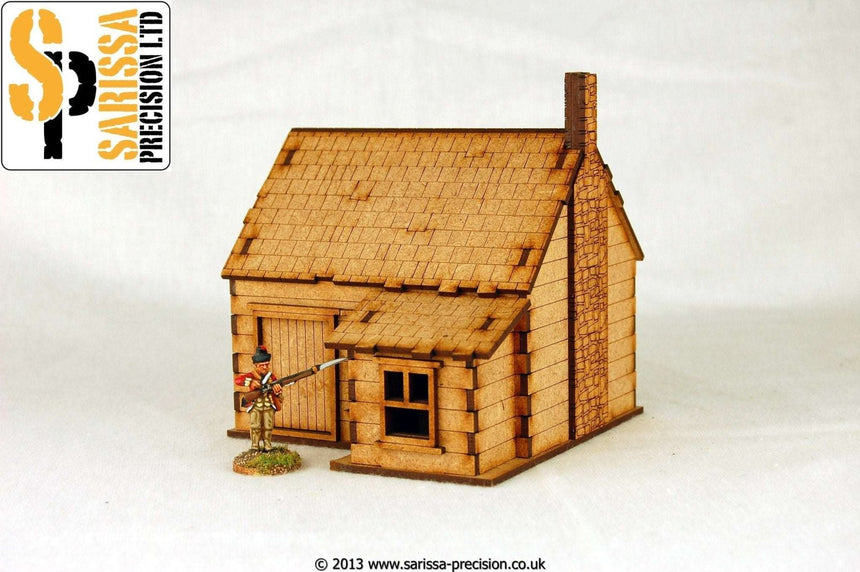 North American - House Stone Chimney 3 - Gelände - Sarissa - M011