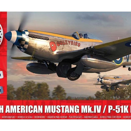North American Mustang Mk.IV/P-51K Mustang - Flugzeuge - Airfix - A05137