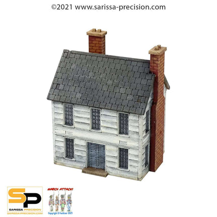 North American Planked House - Gelände - Sarissa - M540
