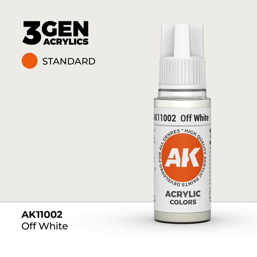AK Interactive 3rd Generation - Offwhite 18 ml