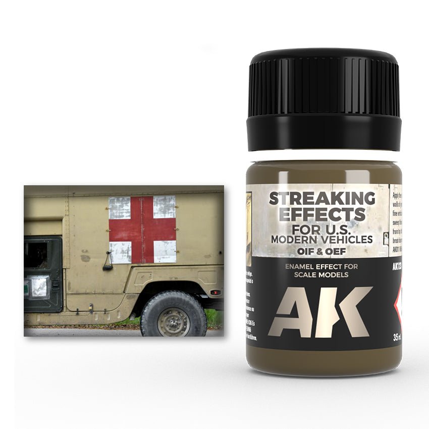 OIF & OEF - US Vehicles Streaking Effects AK123 - AK Interactive
