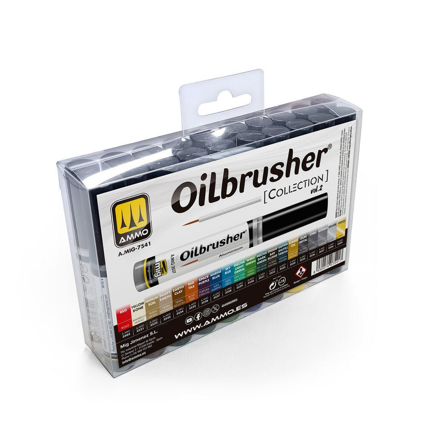Oilbrusher Vol. 2 - AMMO Collections (20 Farben) - AMMO by MIG Jimenez - A.MIG-7541