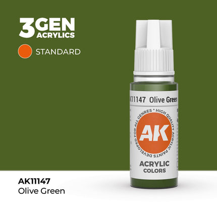 AK Interactive 3rd Generation - Olive Green 17 ml