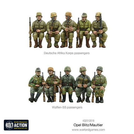 Opel Blitz / Maultier - Fahrzeuge - Warlord Games - 402012018