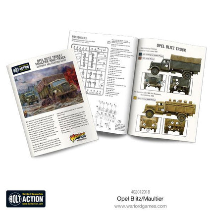Opel Blitz / Maultier - Fahrzeuge - Warlord Games - 402012018