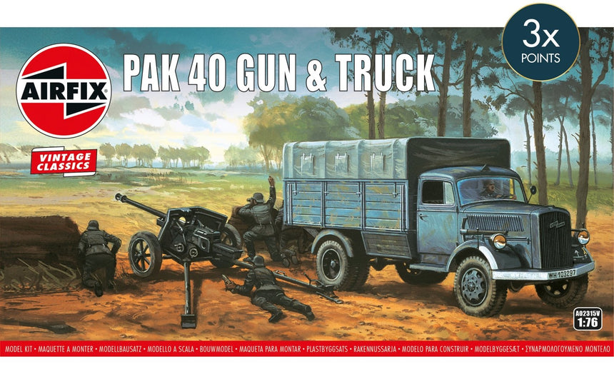 A02315V Pak 40 Gun & Track