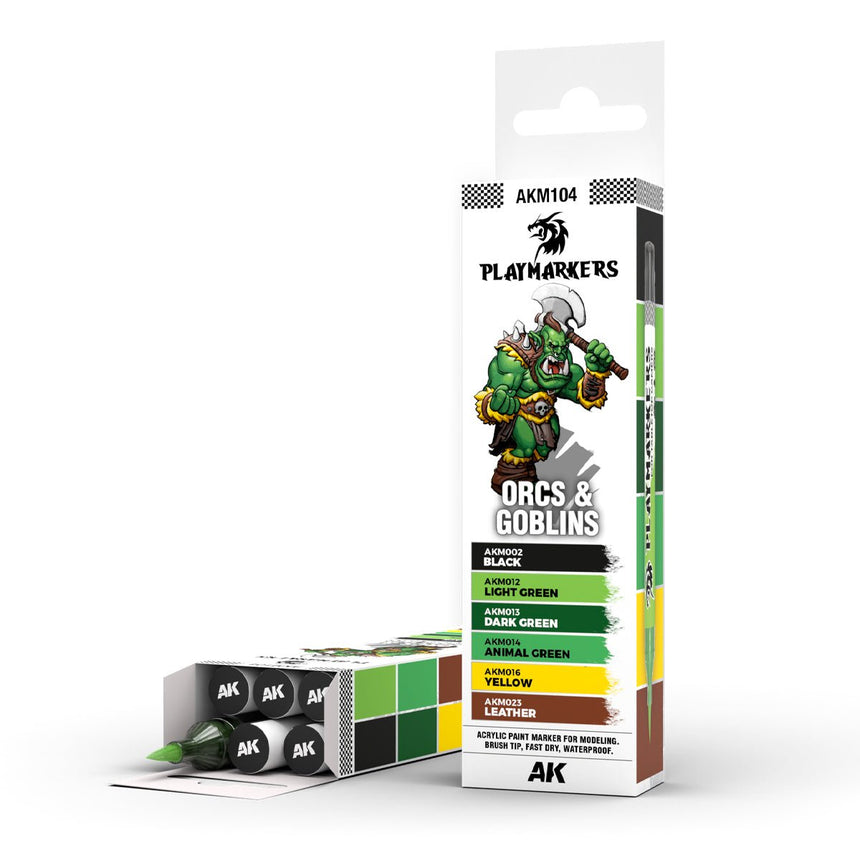 Orcs & Goblins - Playmarker Set - Zubehör - AK Interactive - AKM104
