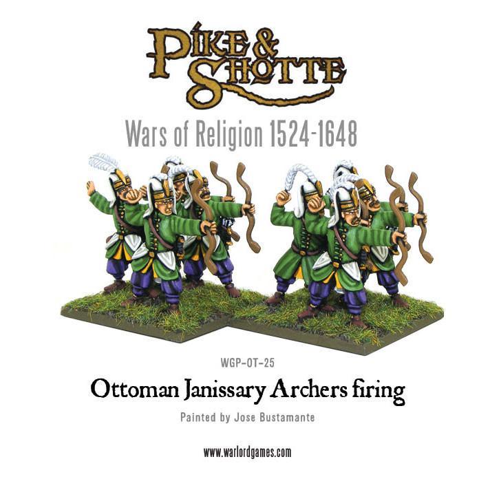 Ottoman Janissary Archers Firing (Osmanische Janitscharen-Bogenschützen)