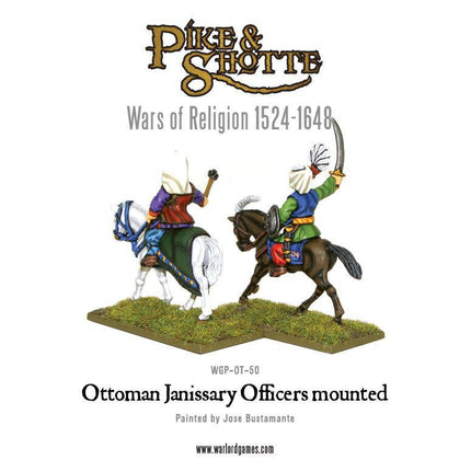 Ottoman Janissary Officers mounted - Berittene Janitscharen-Offiziere