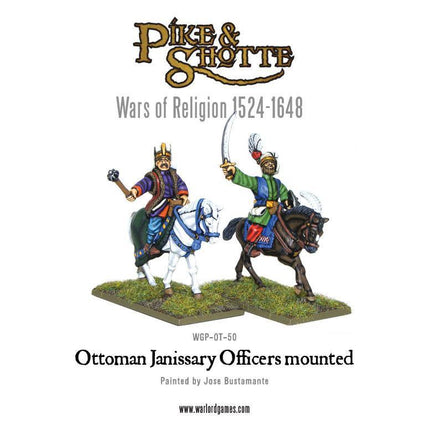 Ottoman Janissary Officers mounted - Berittene Janitscharen-Offiziere