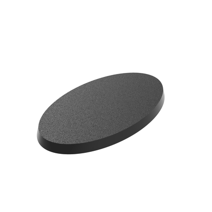 Oval 60x35mm Bases With Magnet Slots (6)