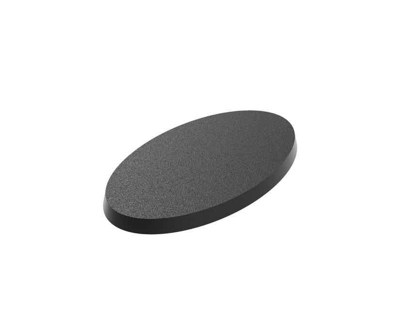 Oval 60x35mm Bases With Magnet Slots (6)