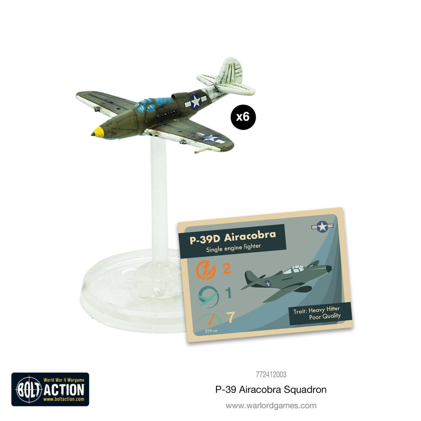 P - 39 Airacobra Squadron - Flugzeuge - Warlord Games - 772412003