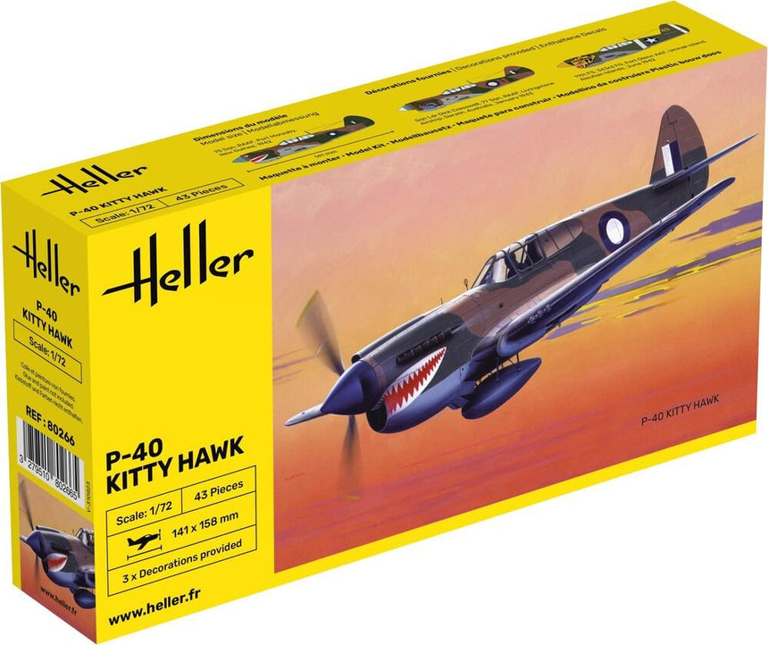 P-40 Kitty Hawk - Flugzeuge - Heller - 80266