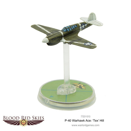 P - 40 Warhawk Ace: 'Tex' Hill - Sonder - /Einzelmodelle - Warlord Games - 772211013