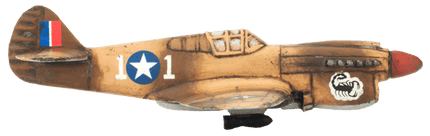 P-40 Warhawk Fighter Flight