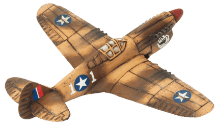 P-40 Warhawk Fighter Flight