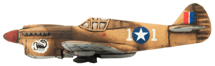 P-40 Warhawk Fighter Flight