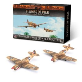 P-40 Warhawk Fighter Flight