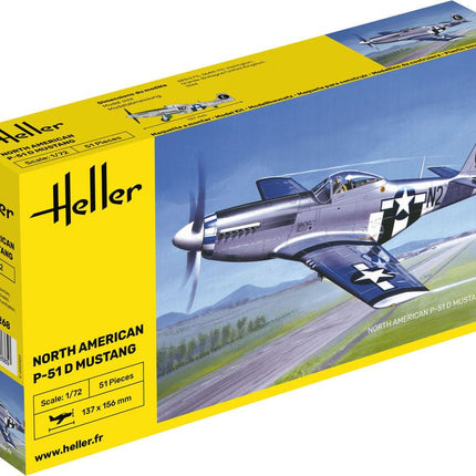 P-51 Mustang - Flugzeuge - Heller - 80268