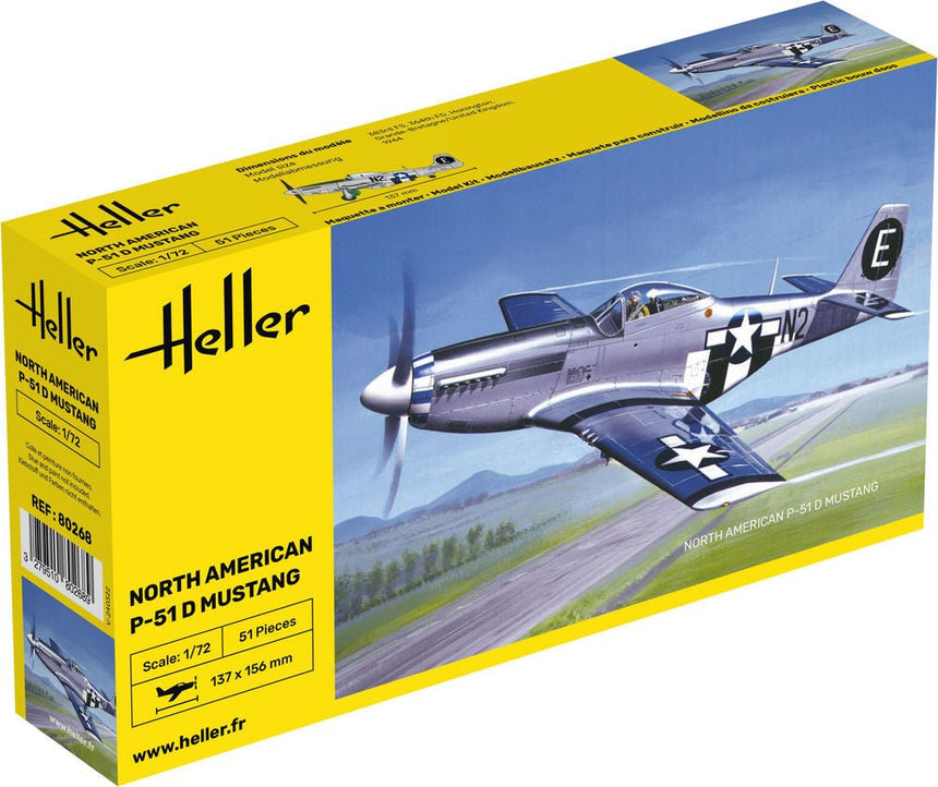 P-51 Mustang - Flugzeuge - Heller - 80268