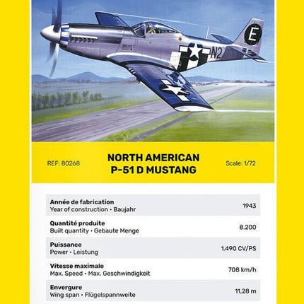 P-51 Mustang - Flugzeuge - Heller - 80268