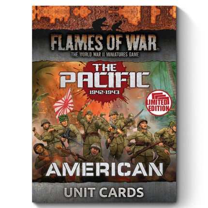 Pacific: American Unit Cards