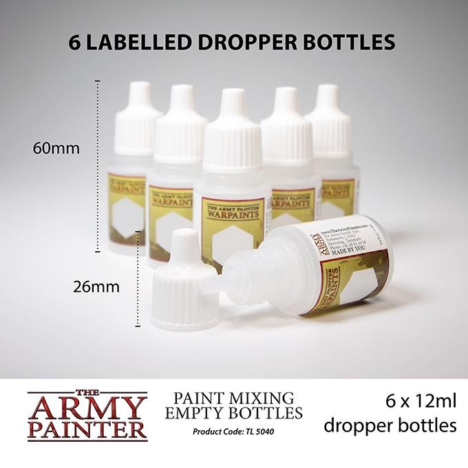Paint Mixing Empty Bottles - Zubehör - The Army Painter - TL5040