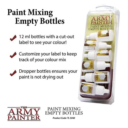 Paint Mixing Empty Bottles - Zubehör - The Army Painter - TL5040