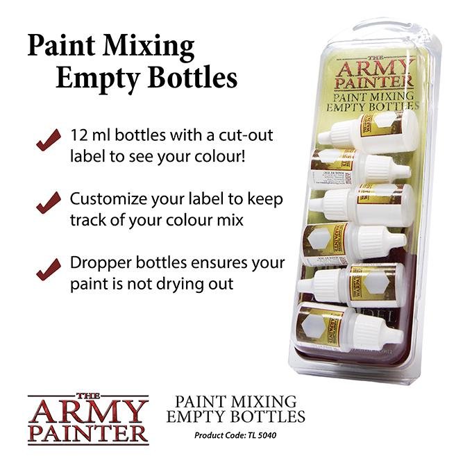 Paint Mixing Empty Bottles - Zubehör - The Army Painter - TL5040