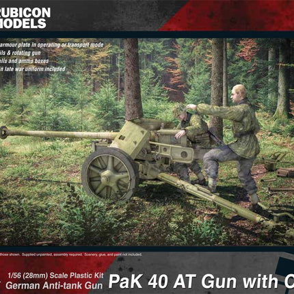 PaK 38 / PaK 97/38 AT Gun with Crew - Artillerie - Rubicon Models UK Ltd - 280059