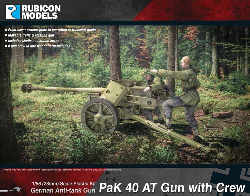 PaK 38 / PaK 97/38 AT Gun with Crew - Artillerie - Rubicon Models UK Ltd - 280059