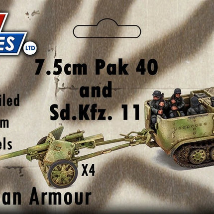 Pak 40 + Sd.Kfz.11 12mm - Artillerie - Victrix - VG12026