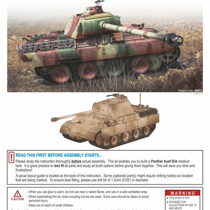 280014 - Panther Ausf D & A