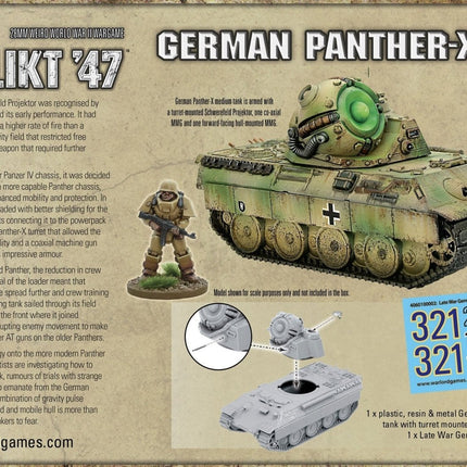 Panther - X - Panzer - Warlord Games - 452410209