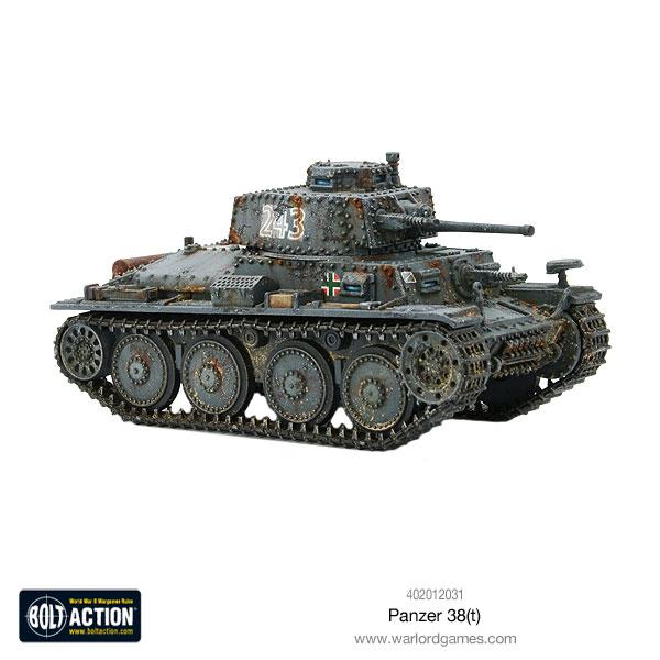 Panzer 38(t) - Panzer - Warlord Games - 402012031