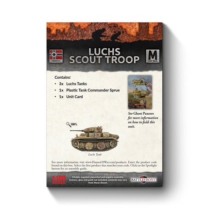 Panzer II (Luchs) Scout Troop